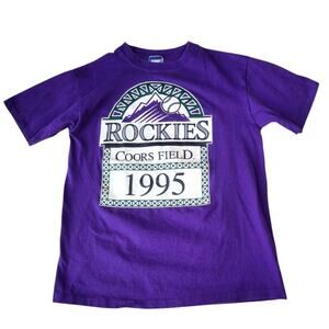 Vintage Colorado Rockies 1995 Tshirt Large